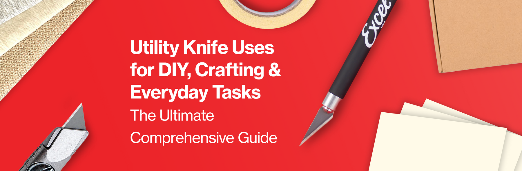 Utility Knife Uses for DIY, Crafting & Everyday Tasks – A Comprehensive Guide