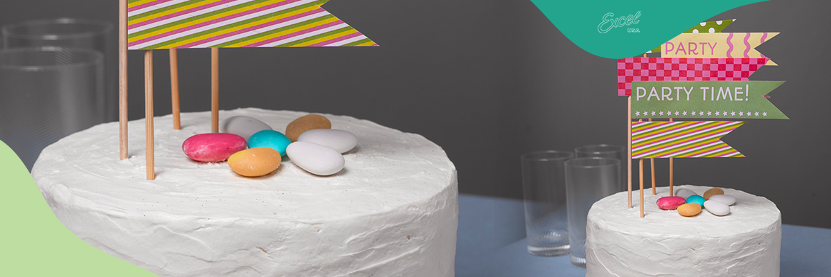 Excel Blades | DIY How to Make a Cake Topper