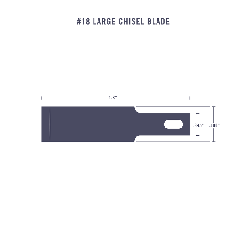 #18 Wood Chisel Blade