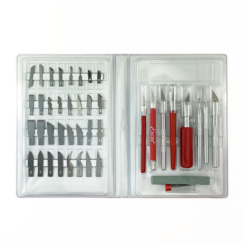 Super Deluxe Knife Set with 43 Blades and Knives – Excel Blades