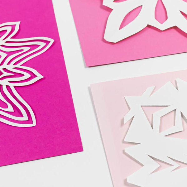 How to Fold Paper to Make a Snowflake