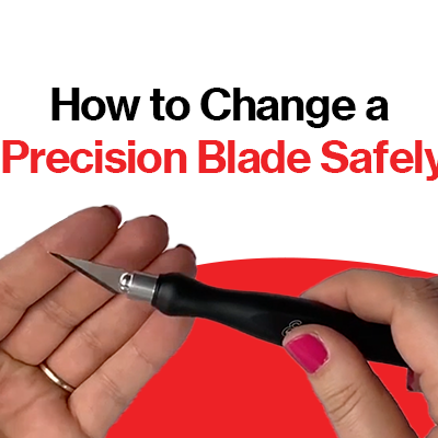 How to Safely Change the Blade on a Craft Knife (w/ Infographic)