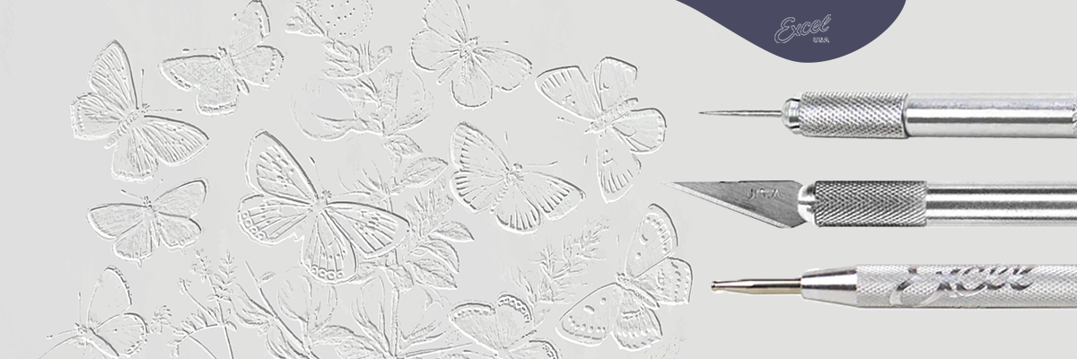 How to Emboss Paper Using Knives and Scoring Tools