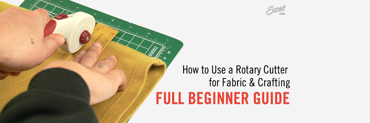 How to Use a Rotary Cutter for Fabric & Crafting: Beginner Guide [With Video]