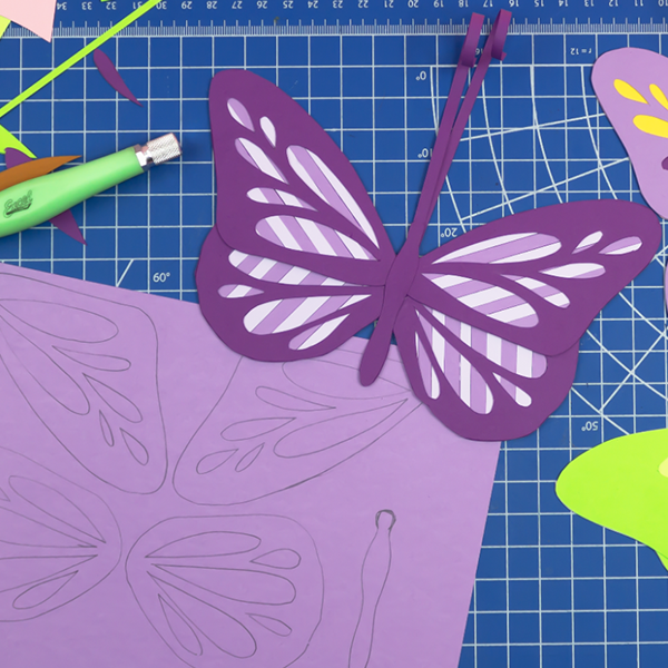  Paper Butterflies for Spring Decorations