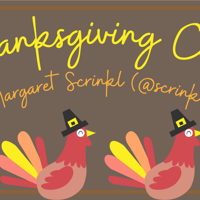 Thanksgiving Card — Margaret Scrinkl (@scrinkl)