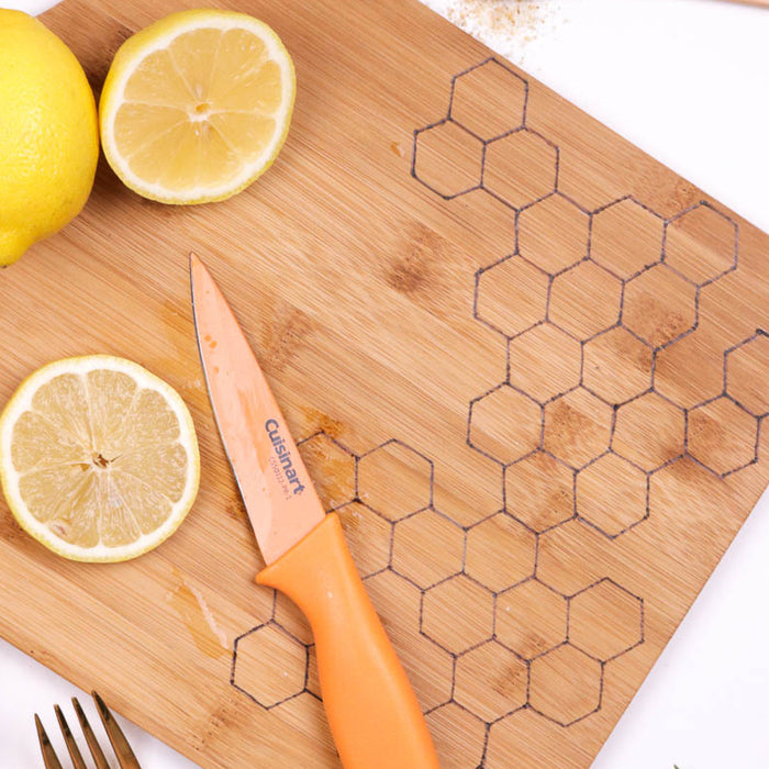 DIY Honeycomb Cutting Board