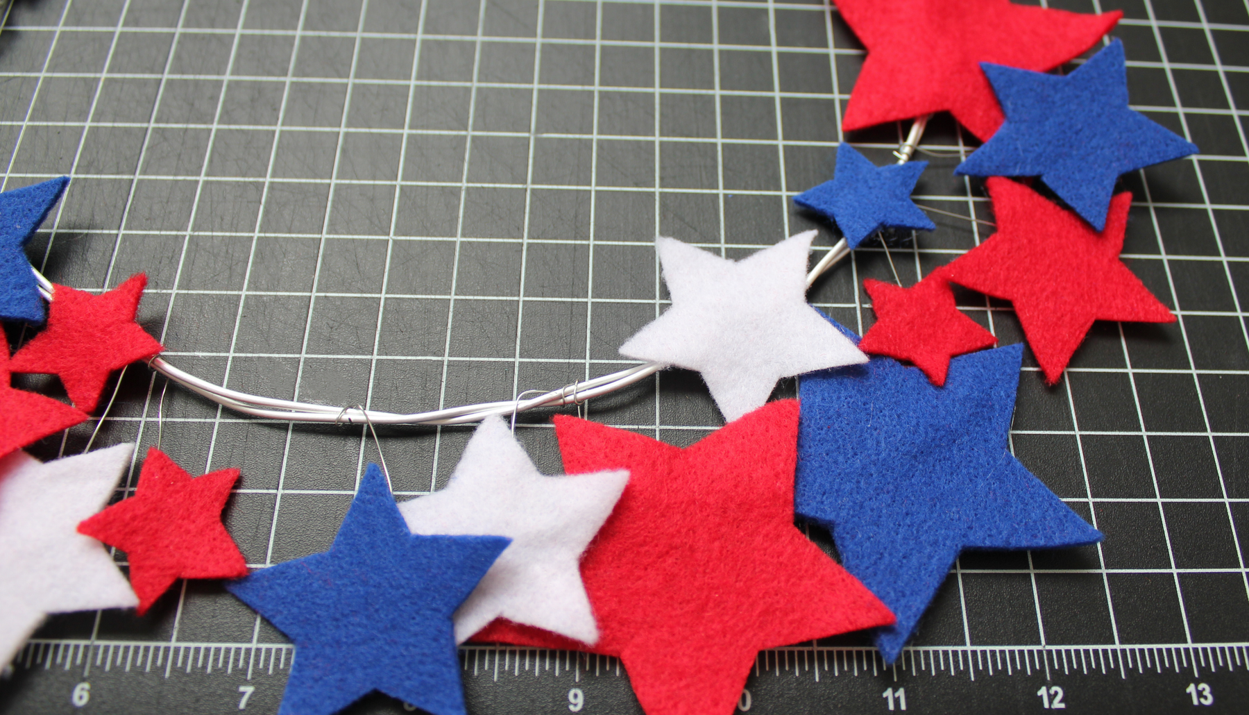 DIY Patriotic Wreath for the 4th of July