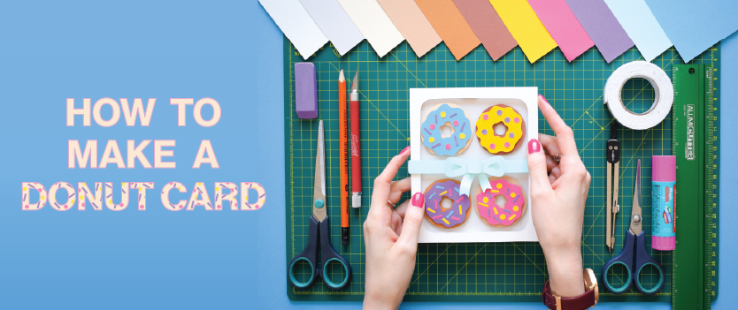 How To Make A Donut Card - Margaret Scrinkl (@scrinkl)