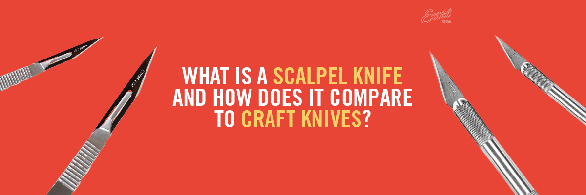 What is the Difference Between A Craft Knife and A Scalpel?