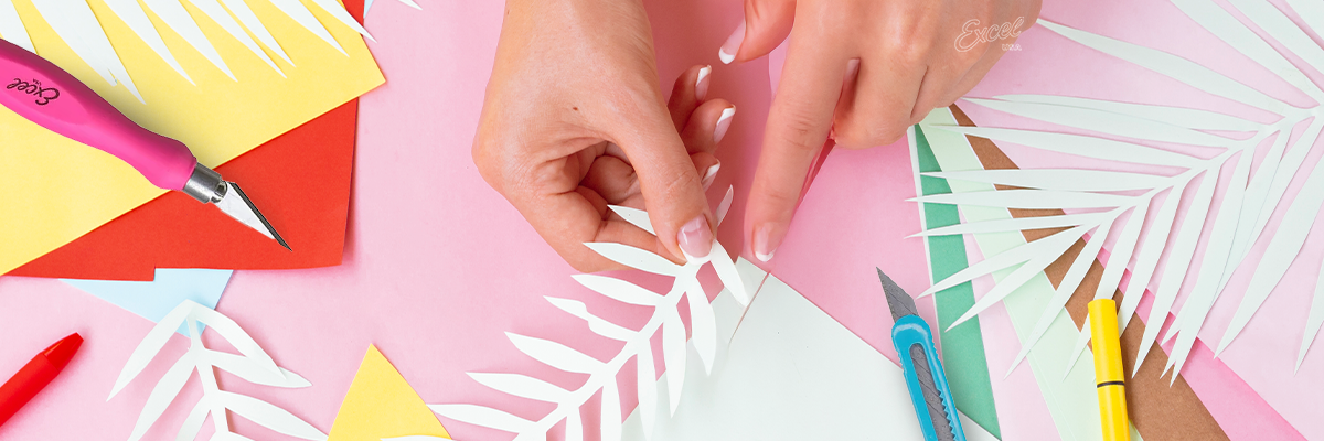 Excel Blades | Construction Paper DIY Crafting Ideas
