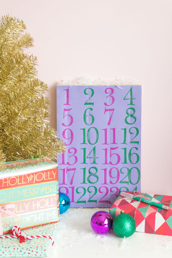 DIY Paper Advent Calendar for Christmas