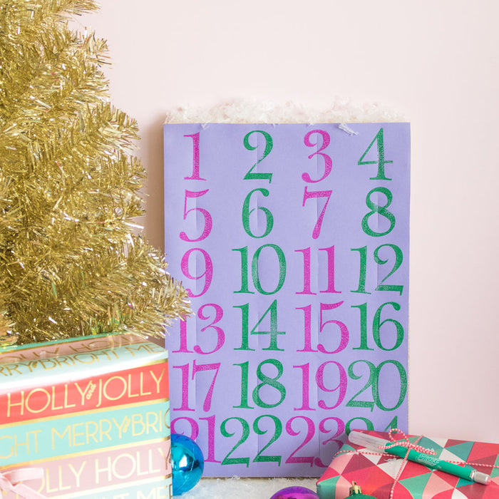 DIY Paper Advent Calendar for Christmas