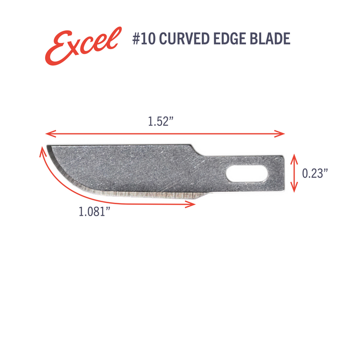 #10 Curved Edge Blade