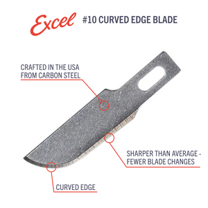 #10 Curved Edge Blade