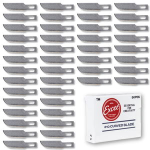 #10 Curved Edge Blade Pack of 50 PCS