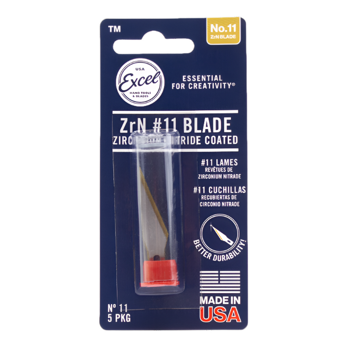 #11 ZrN Coated Hobby Knife Blades