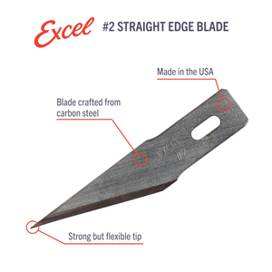 #2 Straight Edge Blade