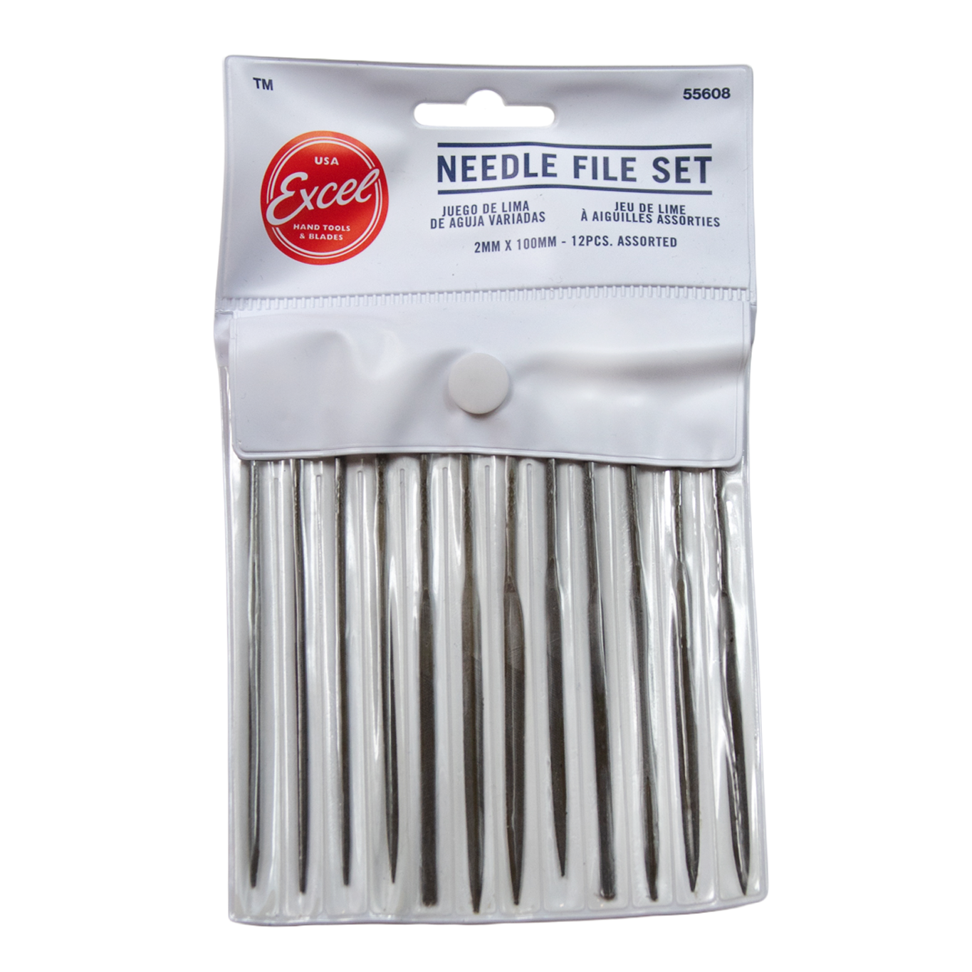 Mini Needle File Set 12-Piece Assorted