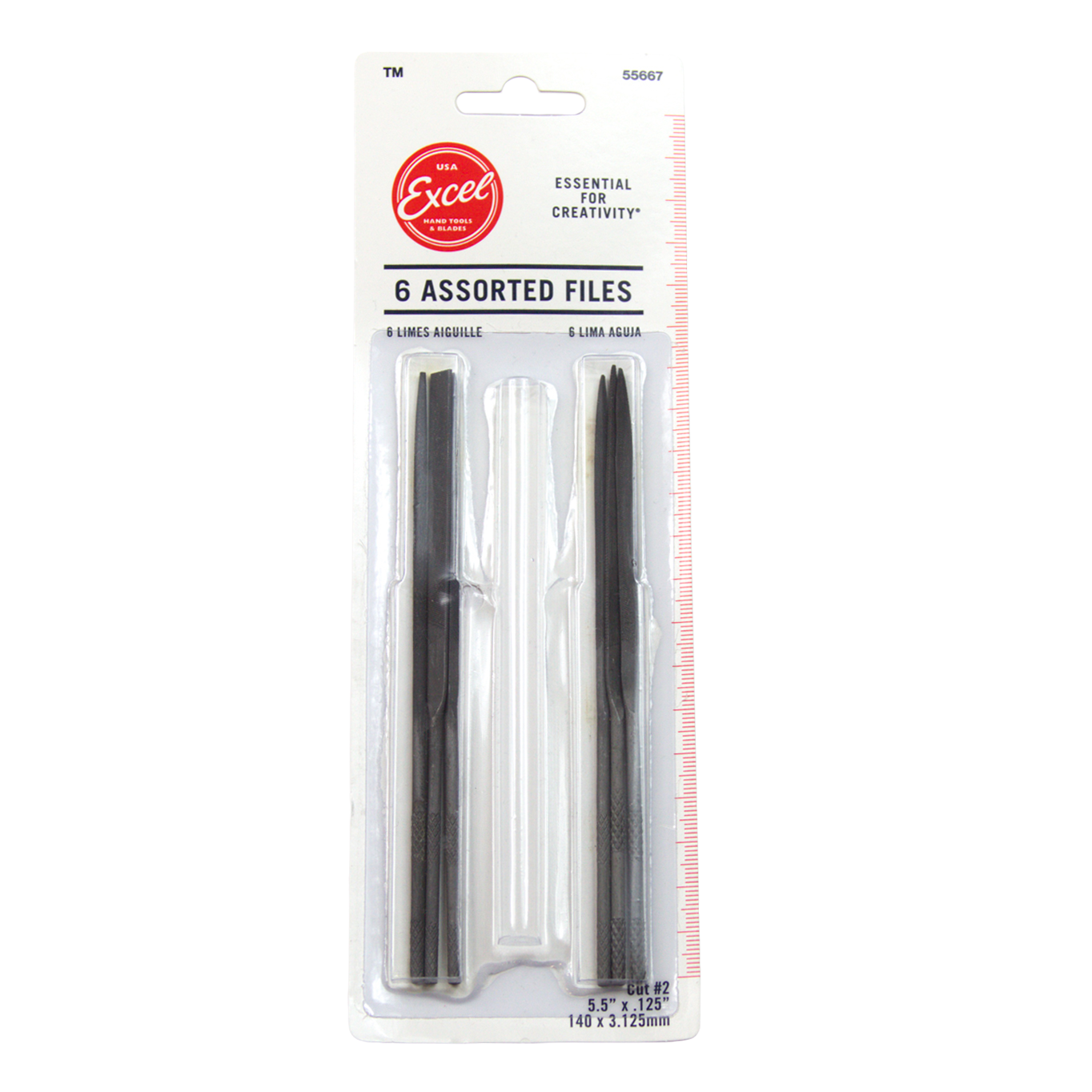 6 Assorted Needle Files Set