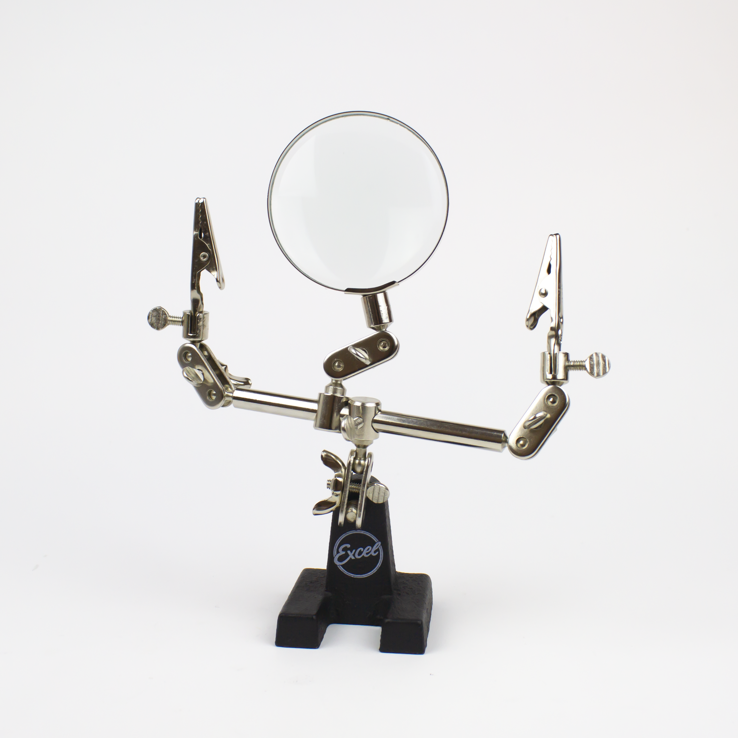 Double Clip Extra Hands with Magnifier