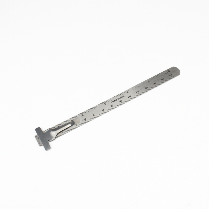 6" Stainless Steel Pocket Ruler