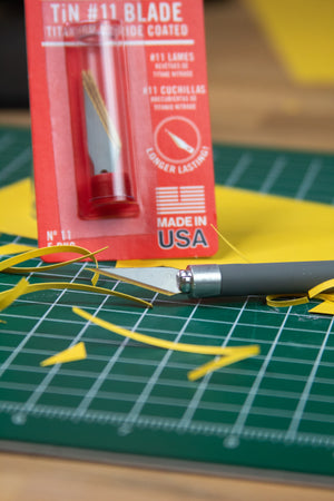 #11 TiN Coated Hobby Knife Blades