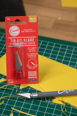 #11 TiN Coated Hobby Knife Blades