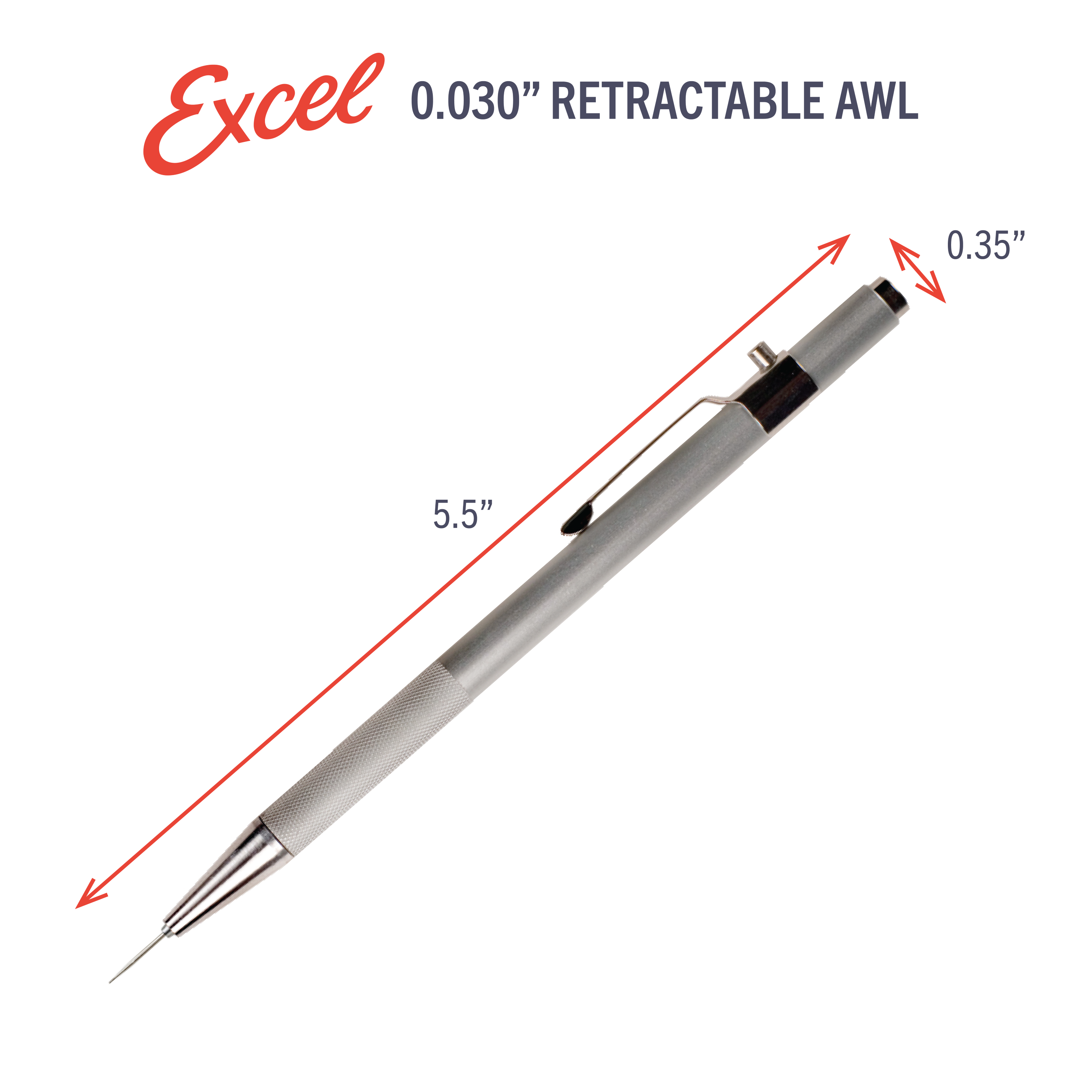 Retractable Weeding Pen with Replaceable Tip