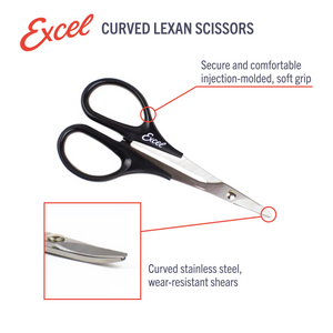 Curved Lexan Scissors