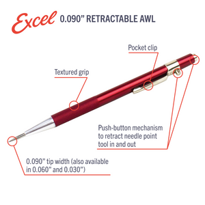 Retractable Weeding Pen with Replaceable Tip