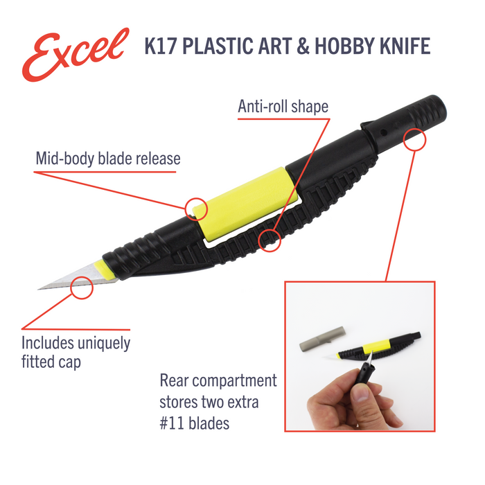 K17 Plastic Art Knife