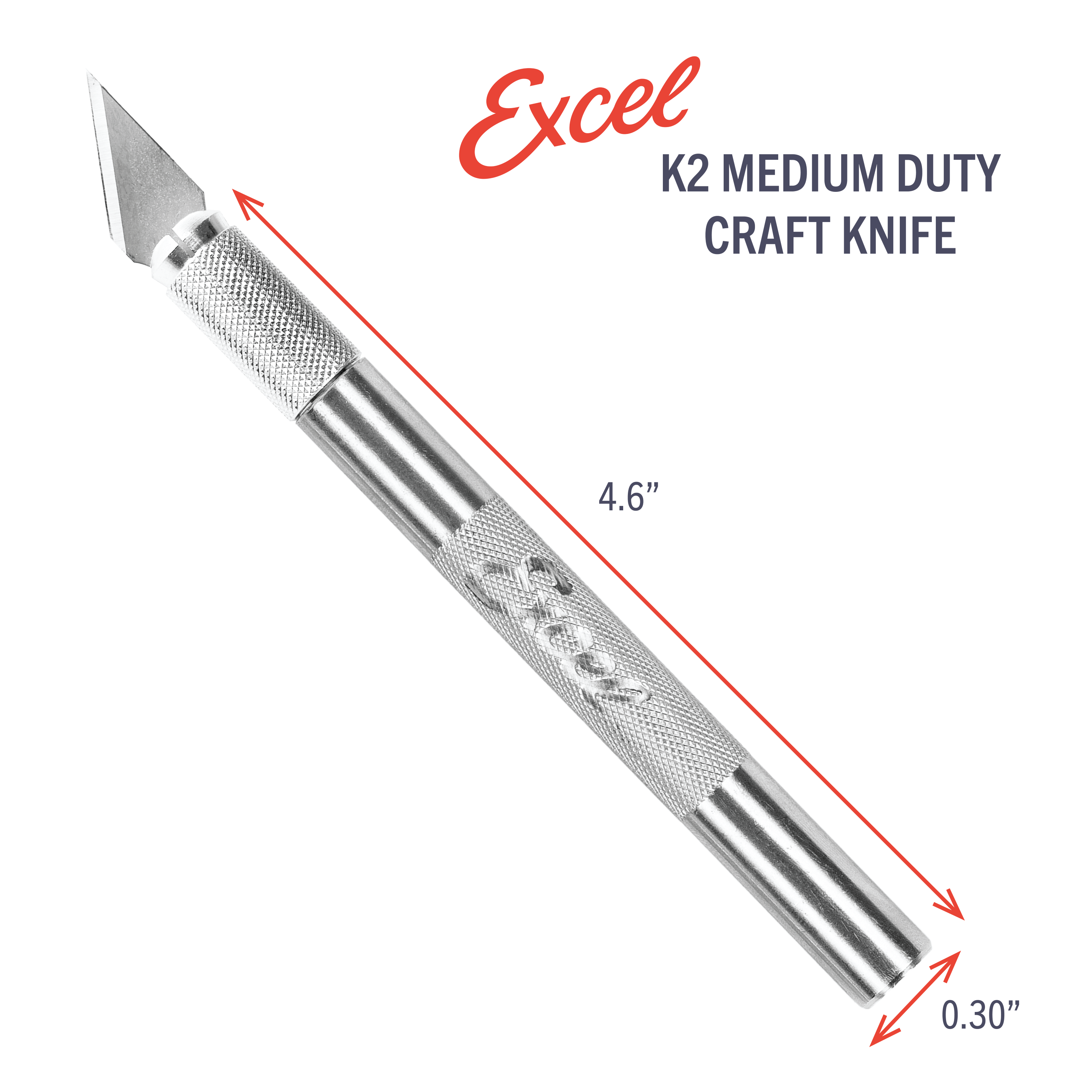 K2 Medium Duty Aluminum Knife