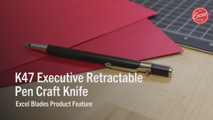 K47 Executive Retractable Pen Craft Knife