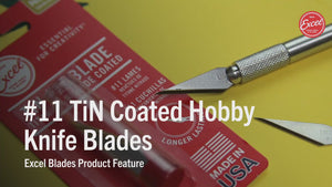 #11 TiN Coated Hobby Knife Blades