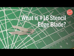 #16 TiN Coated Stencil Edge Blade