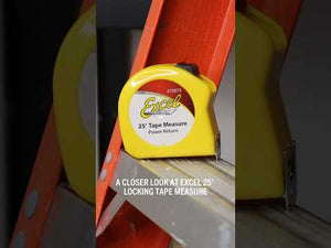 25' Double Sided Locking Tape Measure