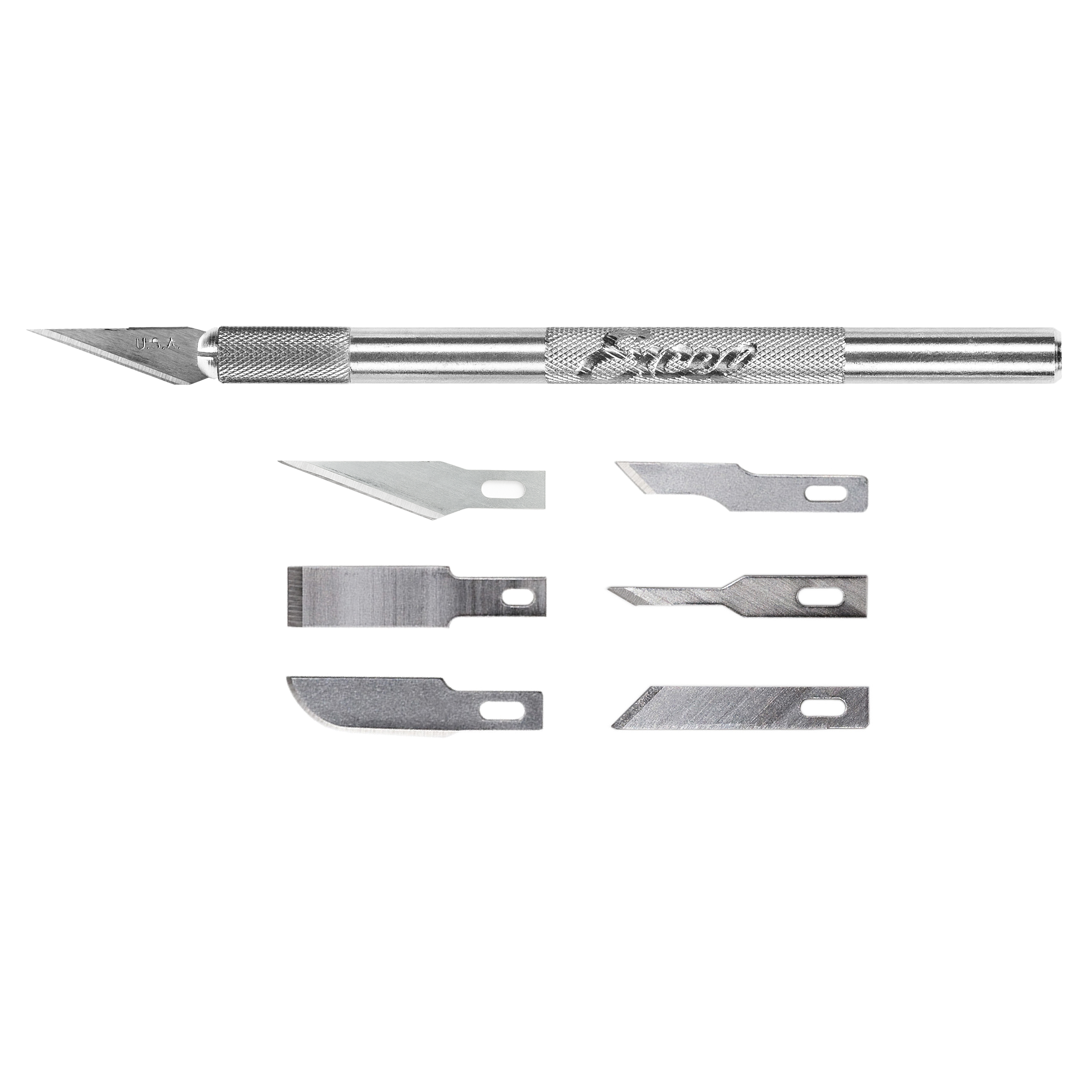 K1 craft knife with 6 extra assorted blades
