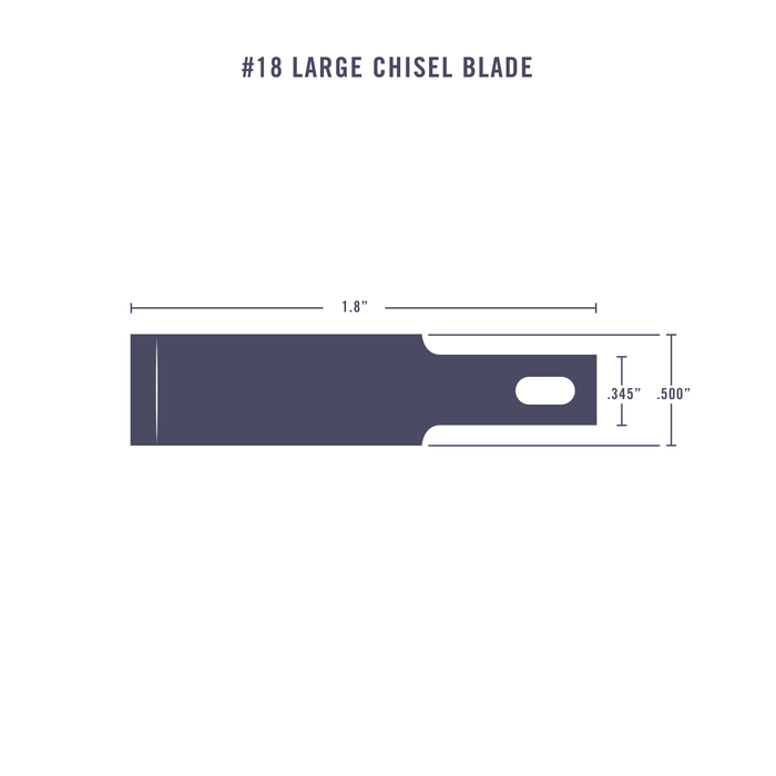 #18 Wood Chisel Blade