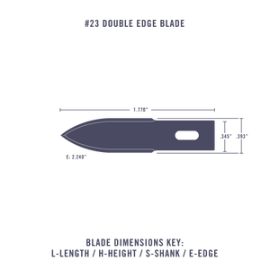 #23 Double Edge Blade