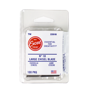 #18 Large Chisel Blade Pack of 100