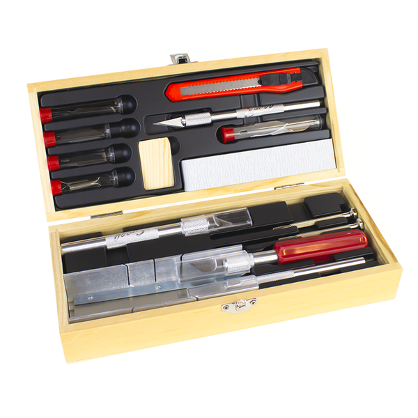 Assorted Hobby Knife Set Art Crafts Craft Repair Model Building Tools –  FindingKing