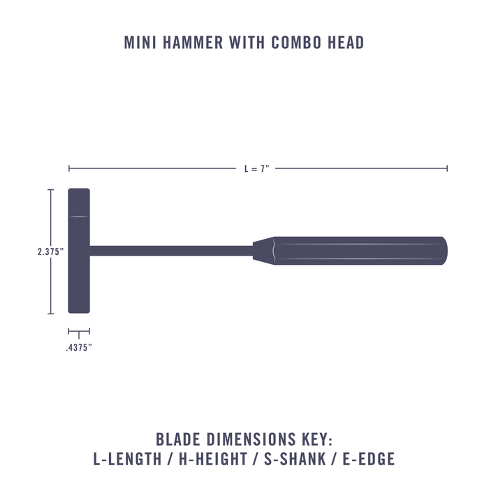 Tack Hammer with Interchangeable Heads