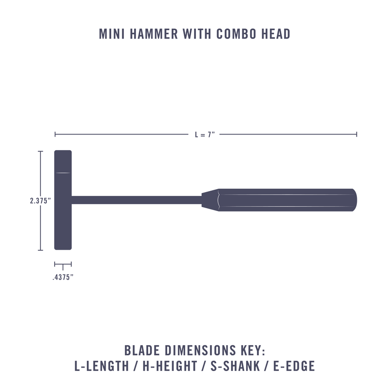 Mini Hammer with Combination Head