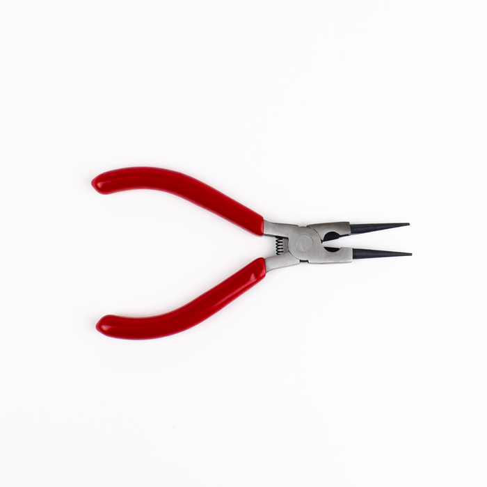 Round Nose Pliers with Side Cutter