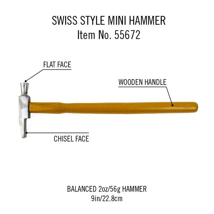 Swiss Style Mini Hammer