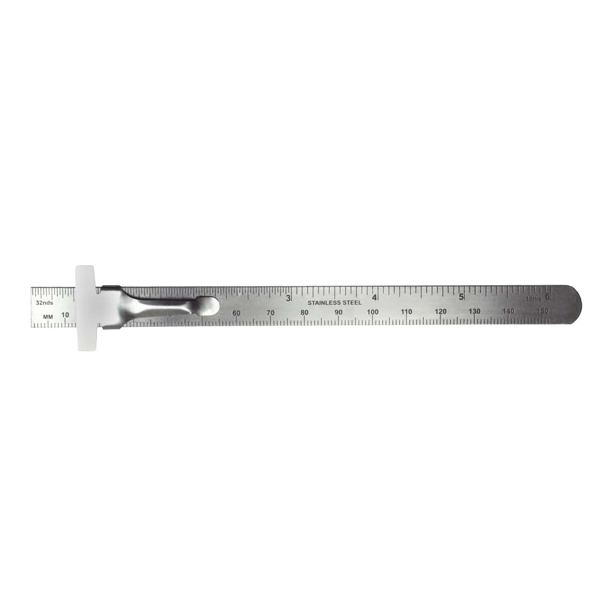Sutton Rulers Shop 6-Inch Stainless Steel Pocket Ruler | Excel Blades