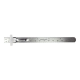 6" Mini Stainless Steel Ruler with Pocket Clip
