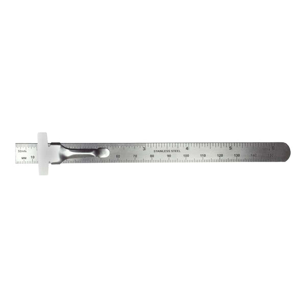 Measuring Clip Ruler Measuring Tools: Rulers, Machine Squares | Excel Blades