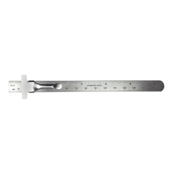 6" Stainless Steel Pocket Ruler